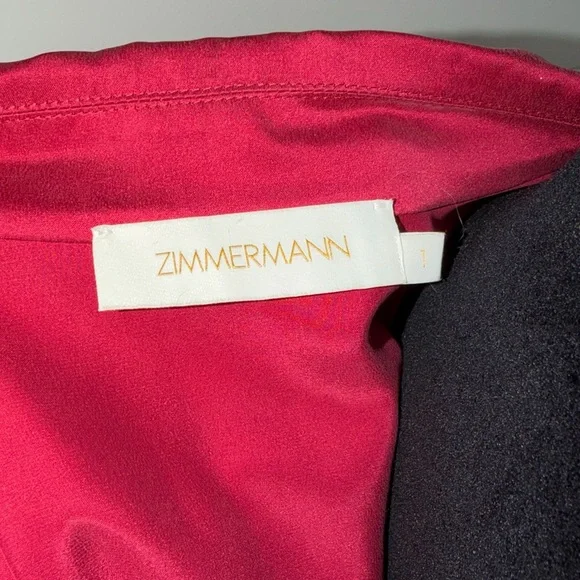 Zimmermann long wrap silk dress 1 - Picture 8 of 8